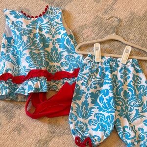 Two piece girl matching set
